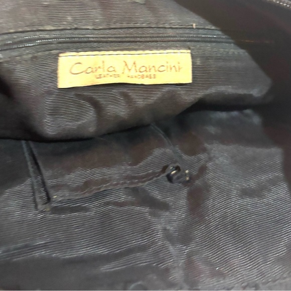 Carla Mancini black Leather Shoulder Bag - Picture 6 of 7